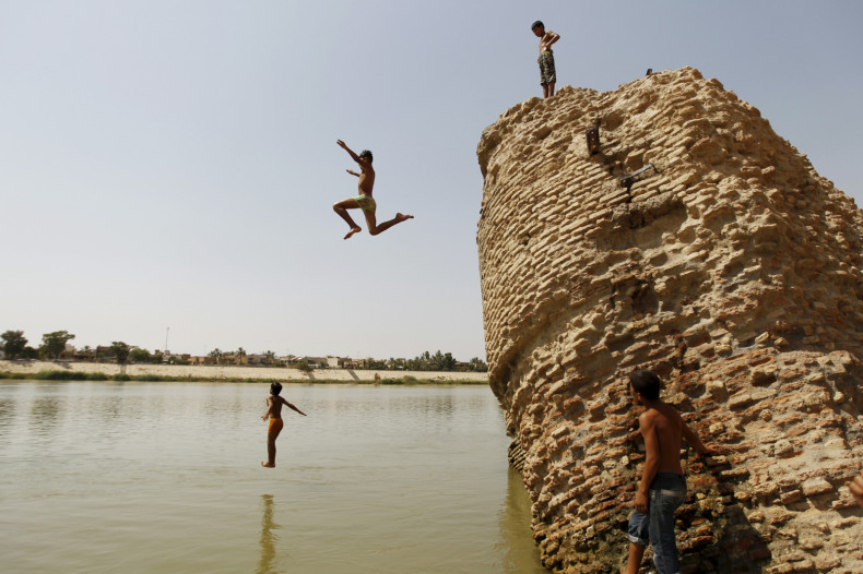 Baghdad Tigris River heatwave