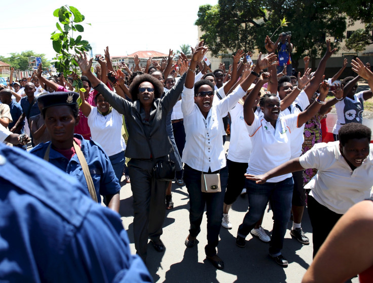 Burundi women's march