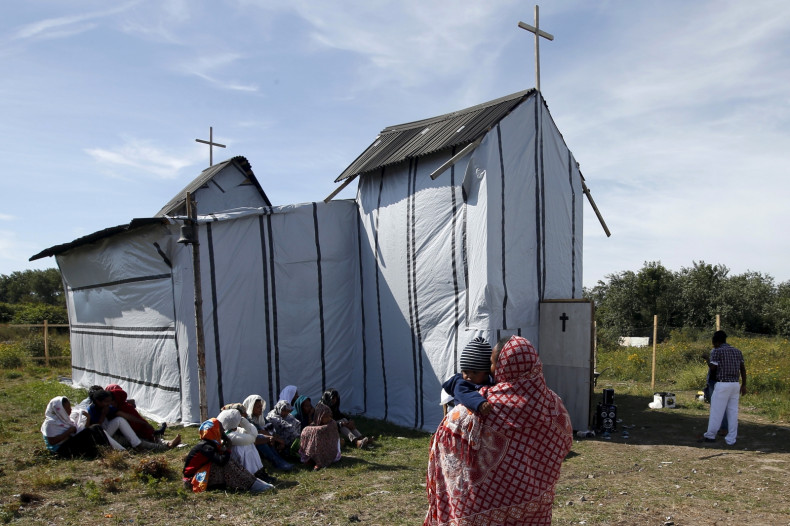 Calais migrant church