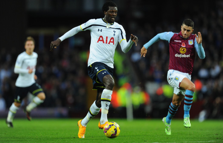 Emmanuel Adebayor Tottenham Hotspur Aston Villa