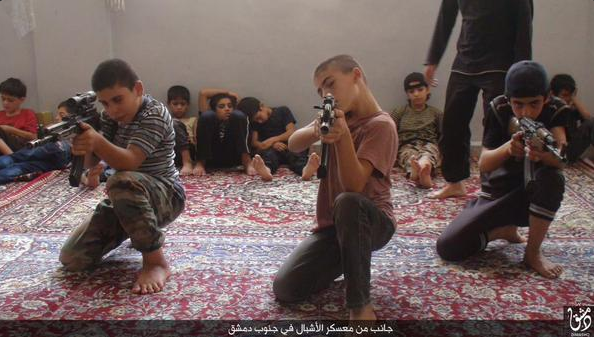 Syria child soldiers Syria child soldiers