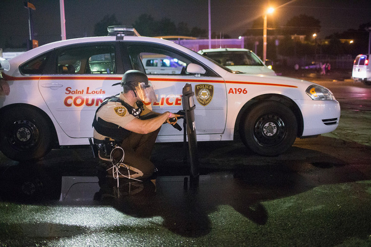 Ferguson anniversary police shot man