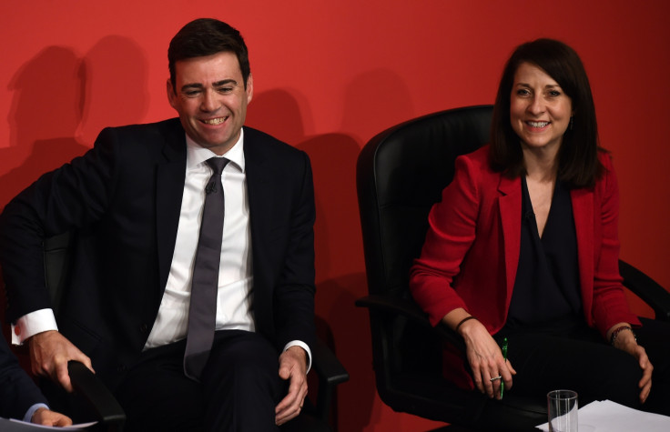 Andy Burnham and Liz Kendall