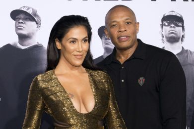 Dr Dre and Nicole Young