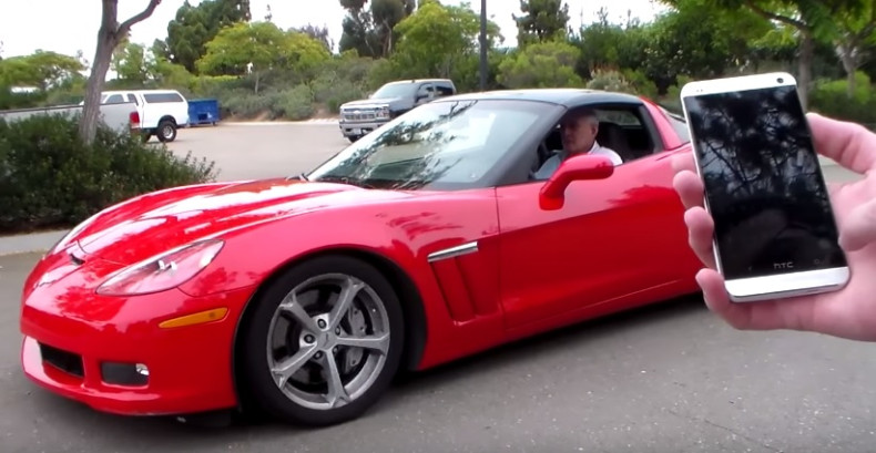 Corvette hacked with text message