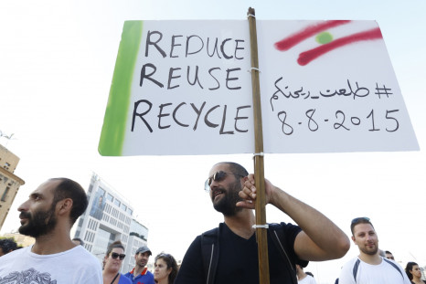 Beirut waste demo Lebanon