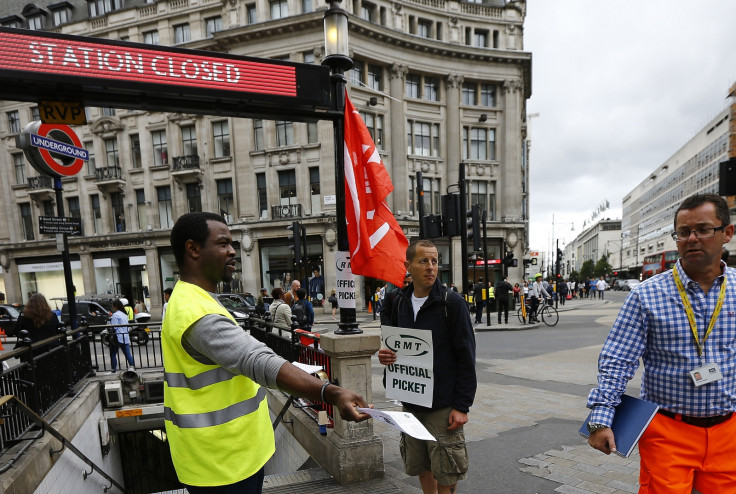 london tube strike RMT