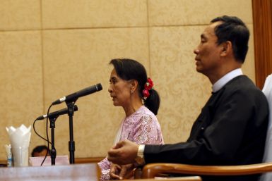 Aung San Suu Kyi & Shwe Mann