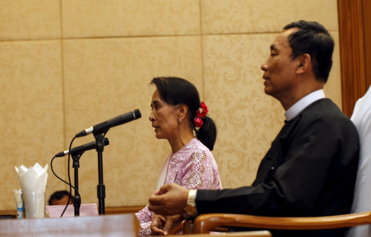 Aung San Suu Kyi & Shwe Mann
