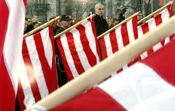 Members of the Austrian Neo Nazi groupB