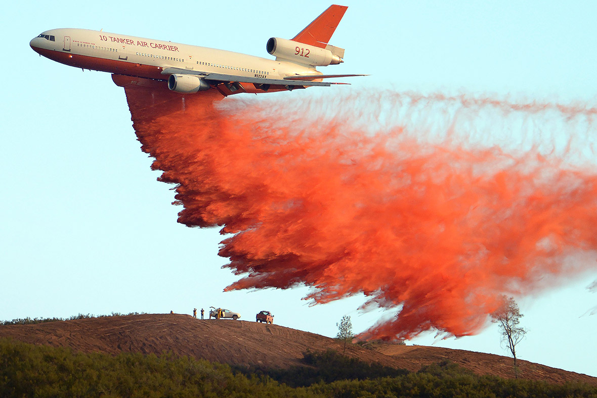 California fires drought
