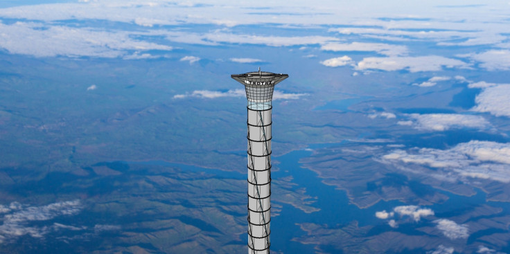 inflatable space elevator