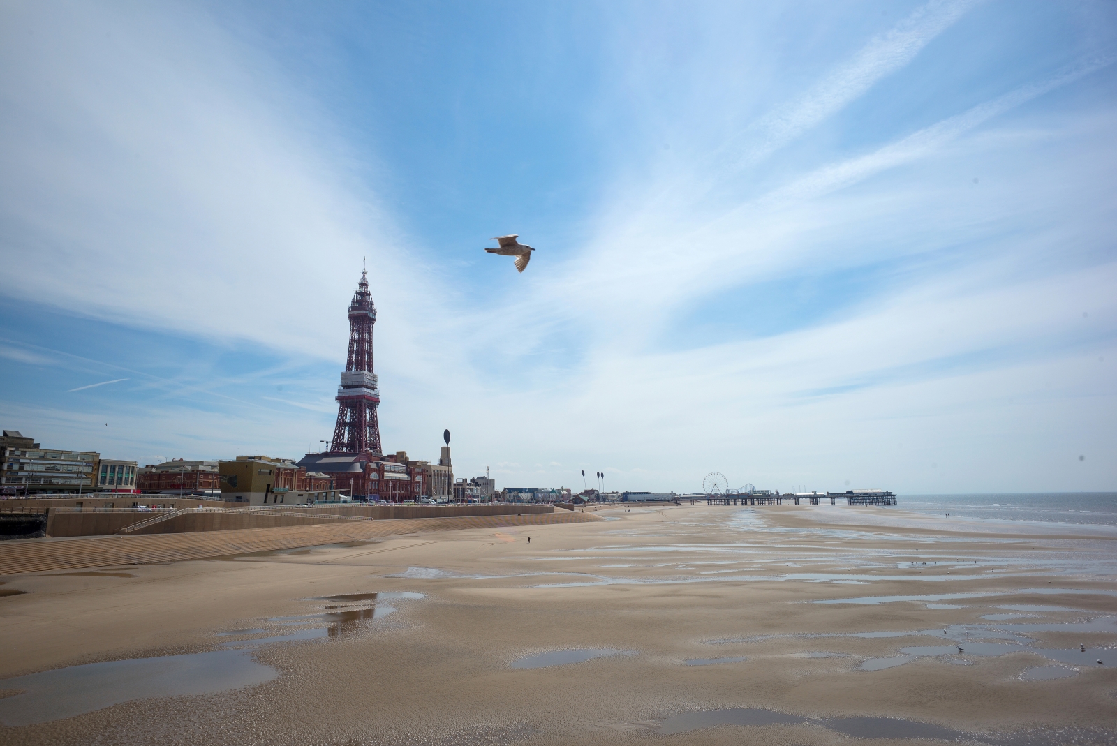 Headless body washes up on Blackpool beach