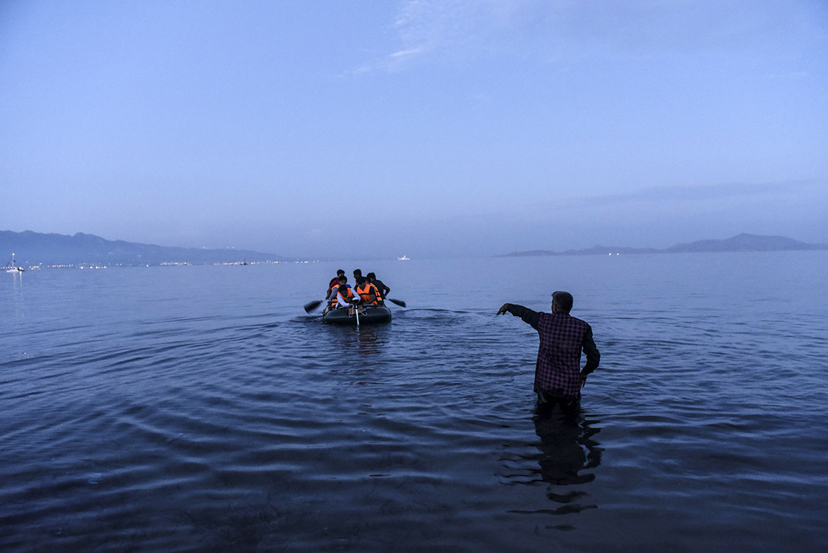 Migrants Kos Turkey dinghies