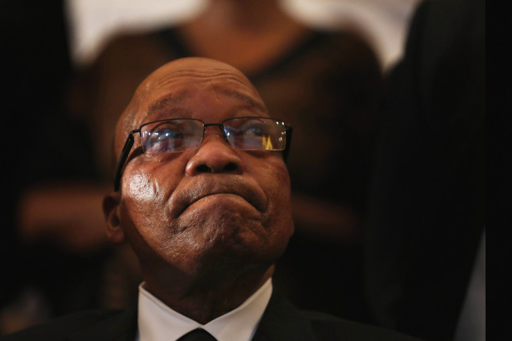 Jacob Zuma crying