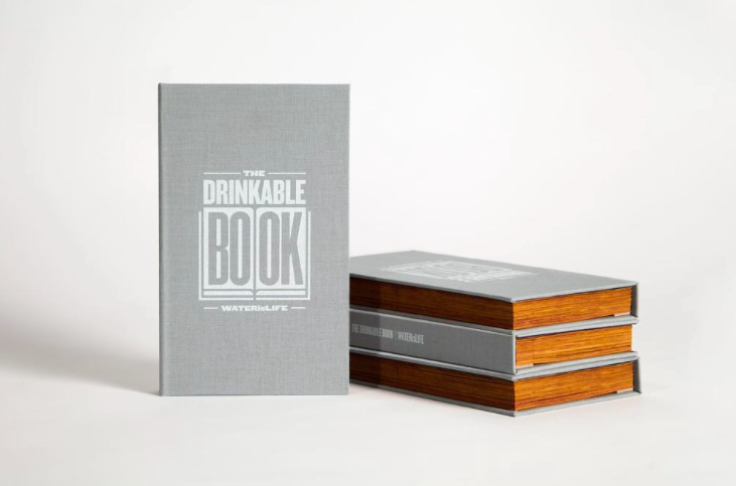 drinkable book