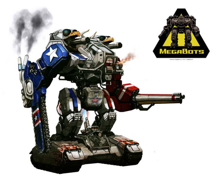 Concept art for improved MegaBots Mark 2