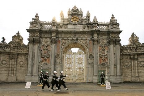 Dolmabahce Palace gunfire Istanbul