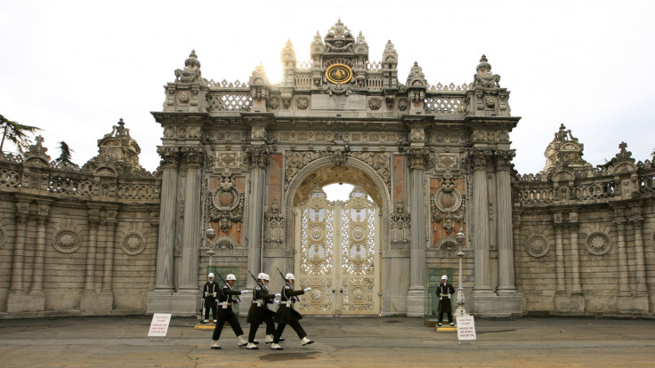 Dolmabahce Palace gunfire Istanbul