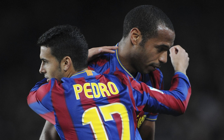 Pedro and Thierry Henry