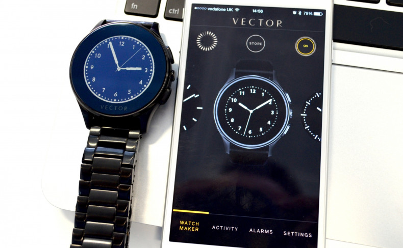 Vector Luna smartwatch app iOS iPhone