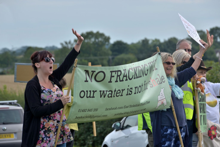 Fracking protest