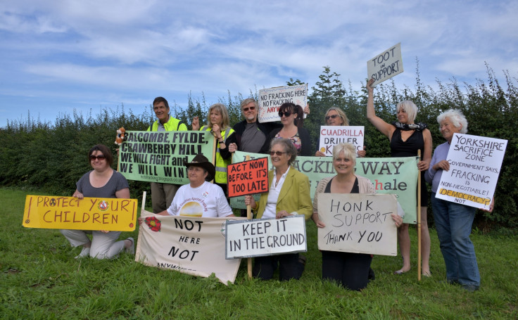 Fracking protest