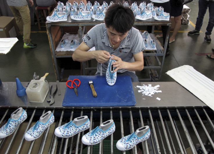 China factory worker