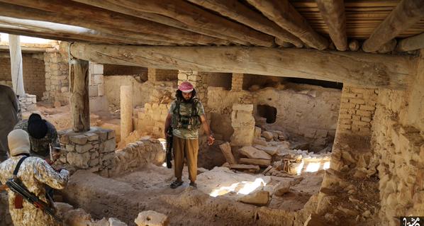 Mar Elian monastery bulldozed Isis