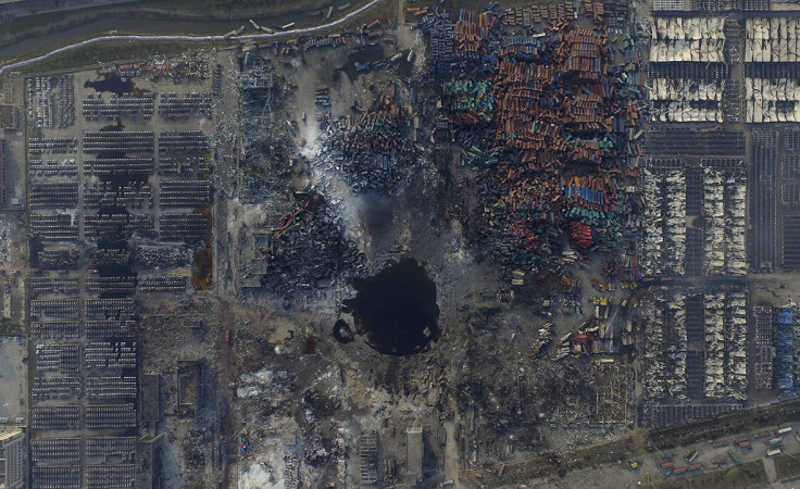 Tianjin explosion dead fish cyanide