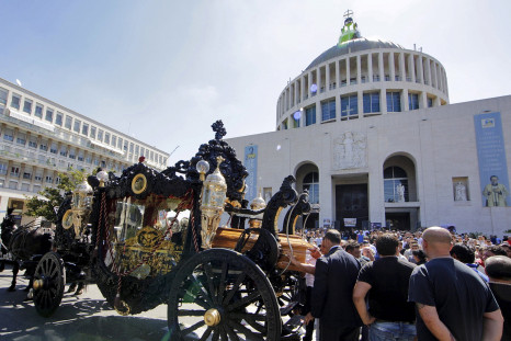 Boss Vittorio Casamonica Funerals Rome