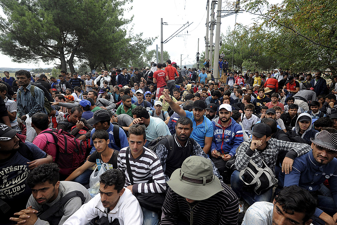 Macedonia migrants