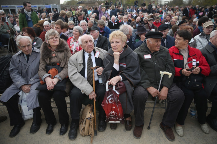 Holocaust survivors Sachsenhausen Concentration Camp 70th anniversary