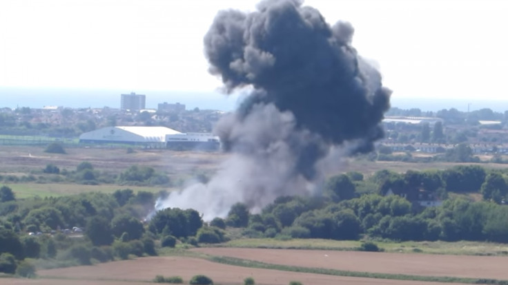 Plane crashes near the Shoreham airshow