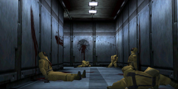 Metal Gear Solid hallway