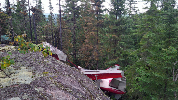 Beaver plane crash site