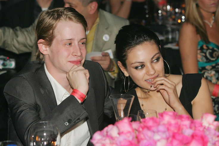 Macaulay Culkin and Mila Kunis