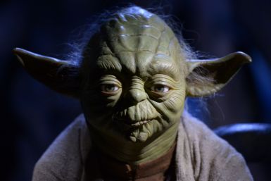 Model of Star Wars character Yoda