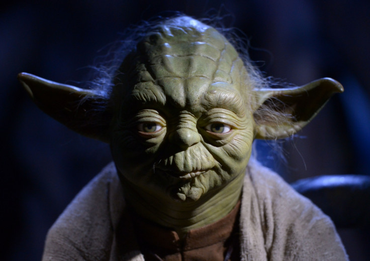 Model of Star Wars character Yoda