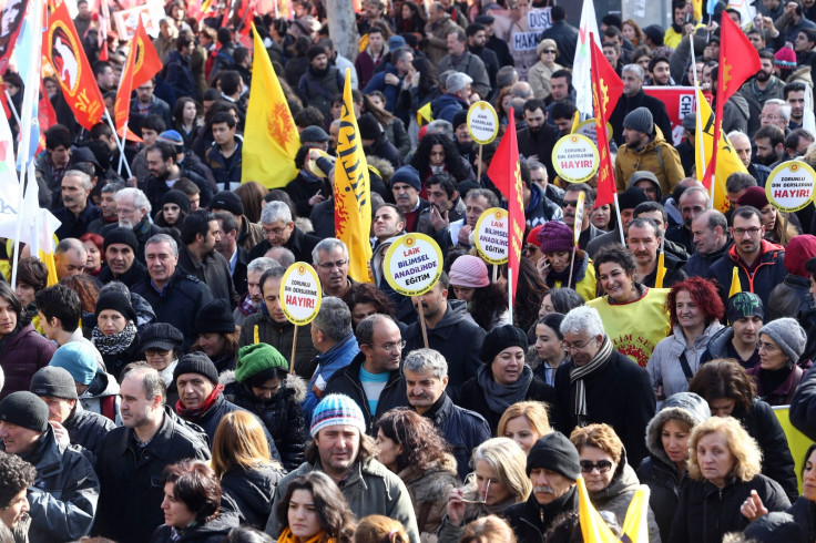 Education protests Ankara