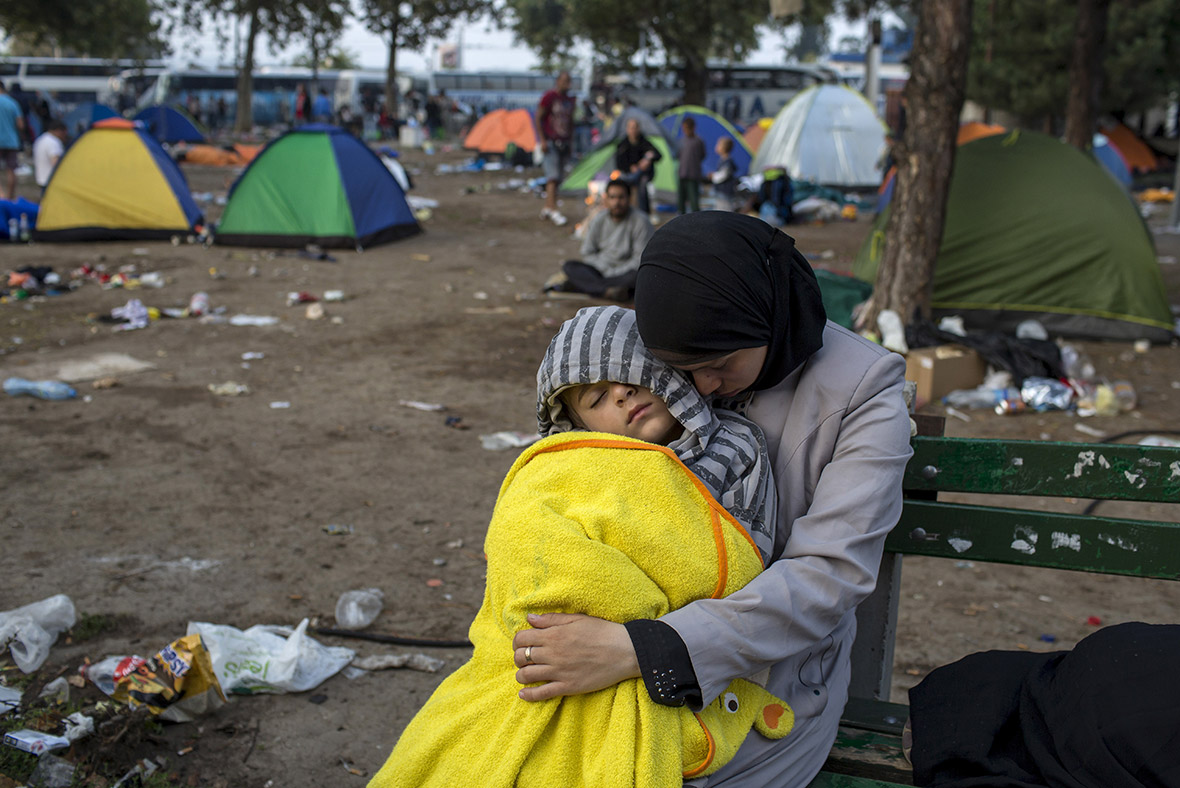 Migrants Hungary EU fence