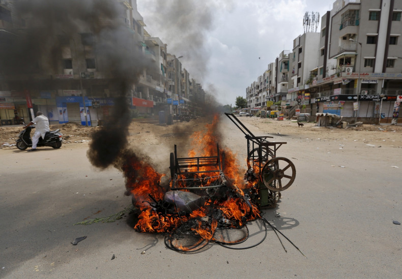 India Gujarat unrest