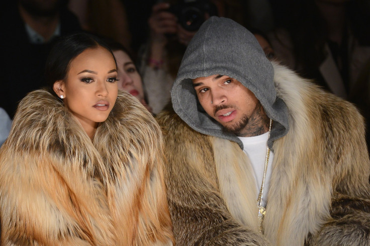 Karrueche Tran and Chris Brown