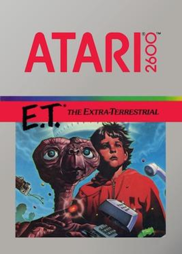 ET Atari videogame cover