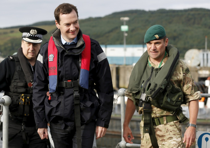 George Osborne at Faslane