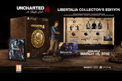 Uncharted 4 collector's edition