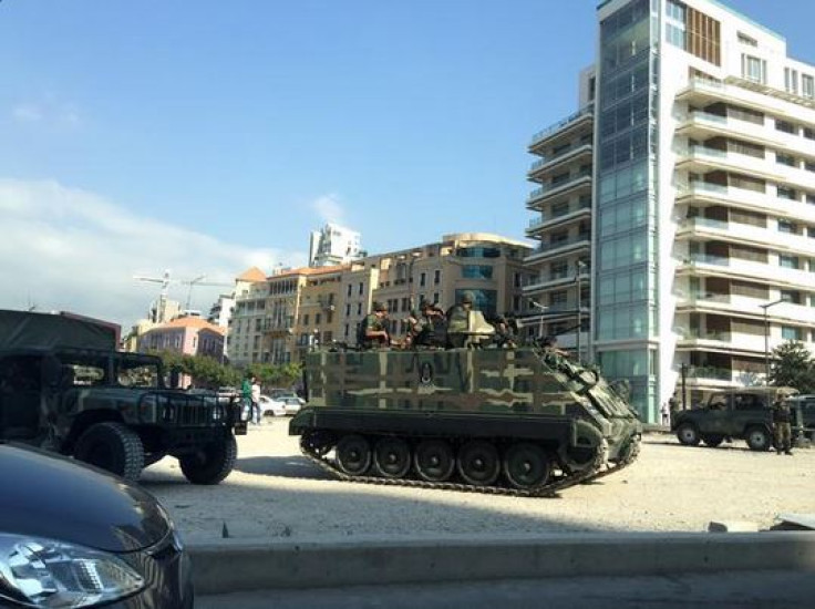 Government tanks Lebanon