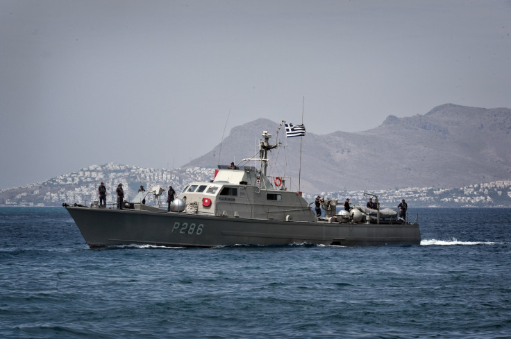 Greek coast guard weapons cargo