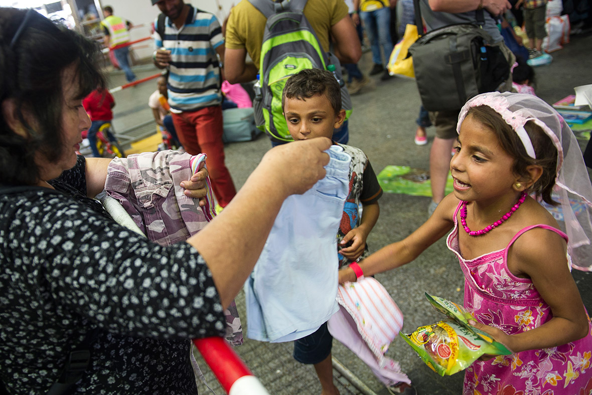 refugees germany volunteers donations