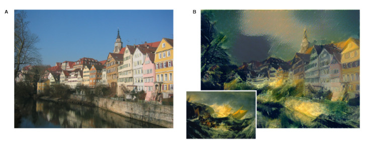 Deep learning algorithm: From house to JMWTurner